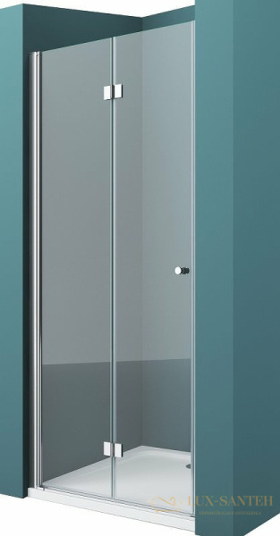 душевая дверь belbagno albano albano-bs-12-100-c-cr 100 см профиль хром, стекло прозрачное