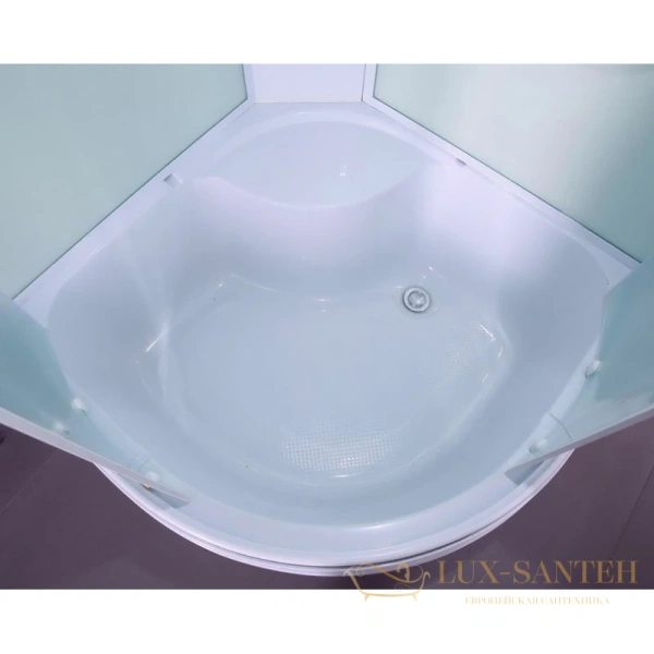 душевая кабина timo eco te-0790 90x90x218 см, стекло матовое