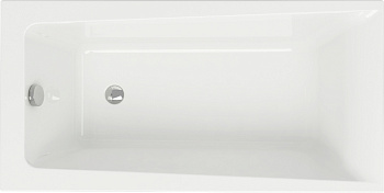 ванна прямоугольная cersanit lorena 140x70, 63345, цвет белый