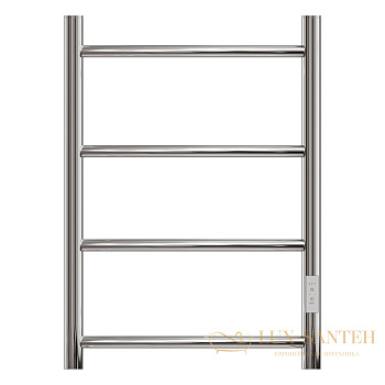 полотенцесушитель  400x600 электрический point афина pn04846 п4 диммер справа, хром