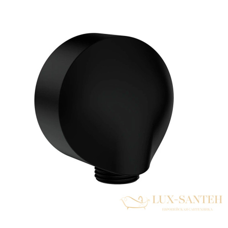 подключение для душевого шланга aquame aqm8710mb, черный матовый