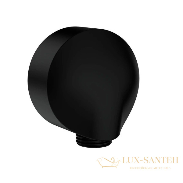 подключение для душевого шланга aquame aqm8710mb, черный матовый