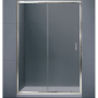 душевая дверь belbagno uno uno-bf-1-125-c-cr 125 см профиль хром, стекло прозрачное 