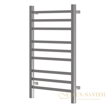 полотенцесушитель 500x800 электрический point вега pn71858 п9, диммер справа, хром