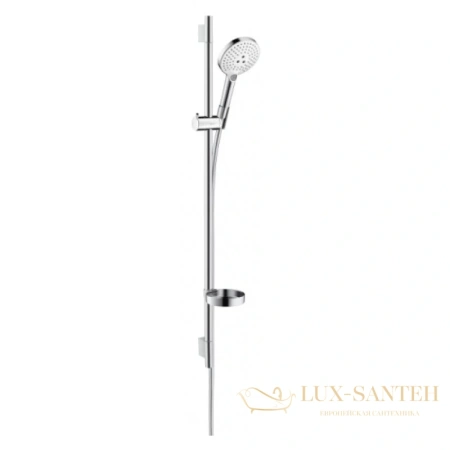 душевой набор hansgrohe raindance select s 120 3jet 26631400 белый/хром