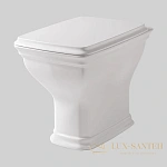 Приставной унитаз Artceram Civitas CIV002 01 00, в пол, белый