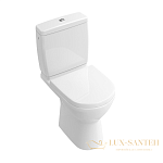 Чаша напольного унитаза Villeroy & Boch O.Novo 5689 R0 01 со скрытым ободом, укороченная, белый