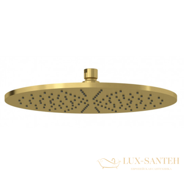 верхний душ 300 мм, kludi a-qa 64330n0-00, золото брашированное