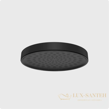 верхний душ aquame aqm8601mb, 1 режим, 300 мм, черный матовый