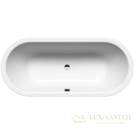 стальная ванна kaldewei classic duo oval 291230003001 111 180х80 см с покрытием anti-slip и easy-clean, альпийский белый 