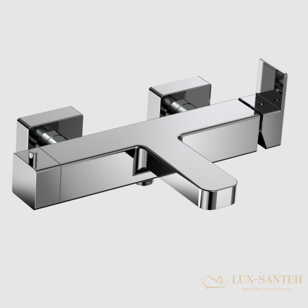 смеситель для ванны aquame savona aqm6812cr, хром