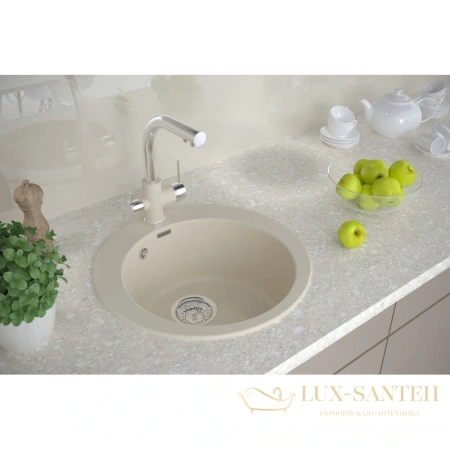 смеситель paulmark essen es213011-chcr для кухни с подключением к фильтру, хром/шампань