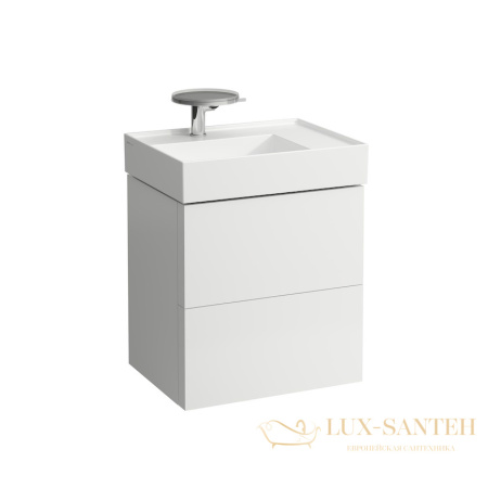 раковина laufen kartell by 8.1033.4.000.158.1 универсальная 60 см, белый глянцевый