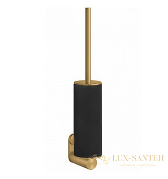 ерш gessi 316 accessories 54720.727 подвесной, brushed brass pvd/черный