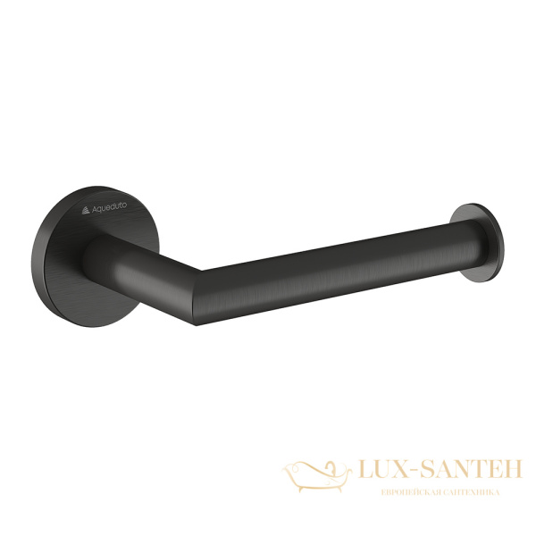 держатель для туалетной бумаги aqueduto ponto pon0945, оружейная сталь