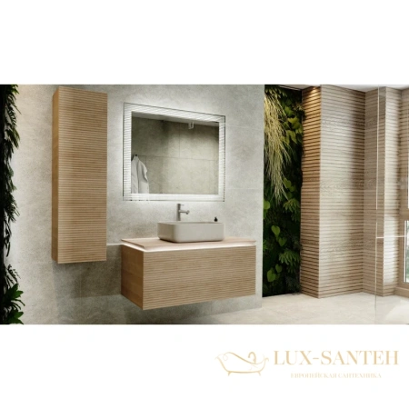 тумба jorno karat kar.01.100/p/bul 100 см, бук светлый