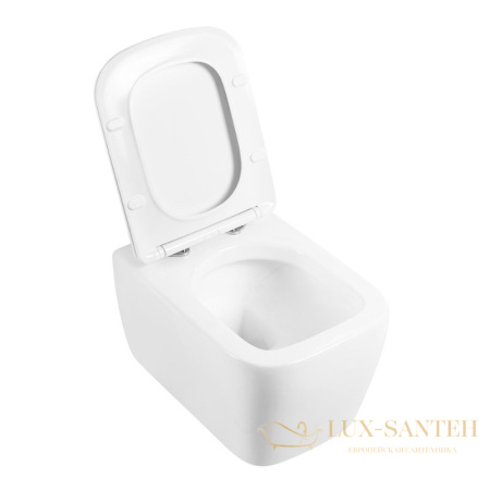 подвесной унитаз belbagno veneto bb132chr без сиденья, белый