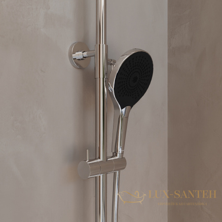 душевая система для ванны aqueduto chuva chu0200, хром