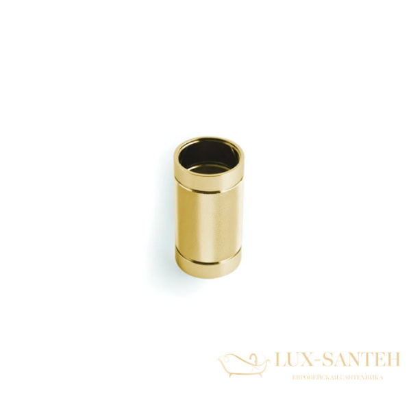 стакан для зубных щеток настольный bertocci officina 01, 127 7530 5050, золото матовое