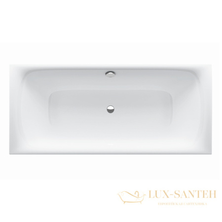 ванна bette lux 3441-000 plus 1800х800 мм шумоизоляция, антигрязевое покрытие, белый