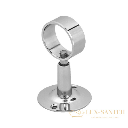 держатель для полотенцесушителя point pn00009 с кольцом 1", хром