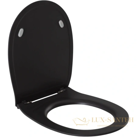 сиденье для унитаза allen brau fantasy 4.11005.an с микролифтом, антрацит