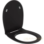 сиденье для унитаза allen brau fantasy 4.11005.an с микролифтом, антрацит
