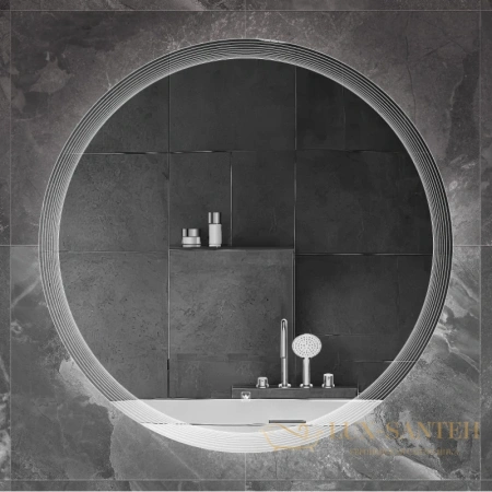 зеркало cezares eco czr-spc-eco-800-led-tch 80x80 см