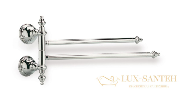 полотенцедержатель двойной stil haus elite el16(08) поворотный, хром