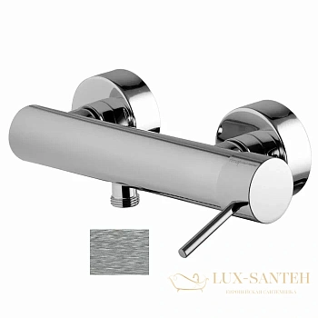 смеситель для душа fima carlo frattini spillo up f3035/1sn, никель брашированный