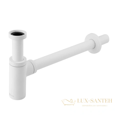 сифон для раковины lemark lm8300mw, белый