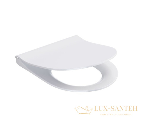 сиденье для унитаза cersanit street fusion dpl eo slim, s-ds-sfu-s-dl-t, цвет белый