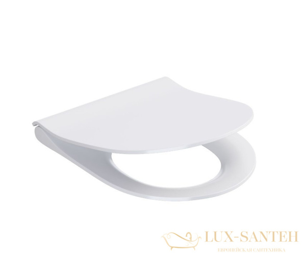 сиденье для унитаза cersanit street fusion dpl eo slim, s-ds-sfu-s-dl-t, цвет белый