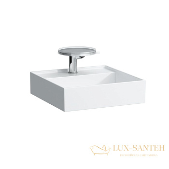 раковина laufen kartell by 8.1533.1.000.111.1 универсальная 46 см, белый