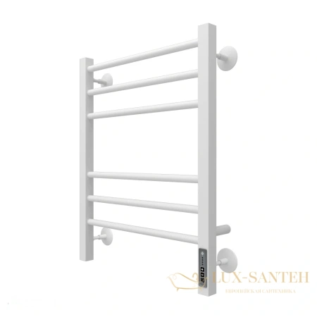 полотенцесушитель электрический terminus сицилия 4670078527615 п6 450x600 кс 9003 белый матовый