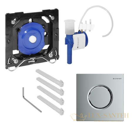 пневмопривод смыва geberit sigma01 116.011.46.5 для писсуара, матовый хром