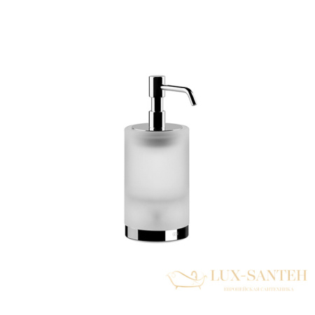дозатор для жидкого мыла настольный gessi emporio 38839.031, хром/белый