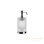 дозатор для жидкого мыла настольный gessi emporio 38839.031, хром/белый