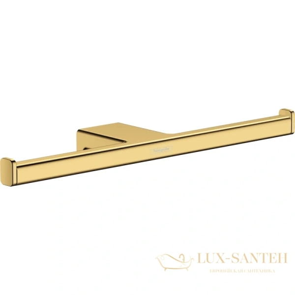 держатель туалетной бумаги hansgrohe addstoris 41748990, золото