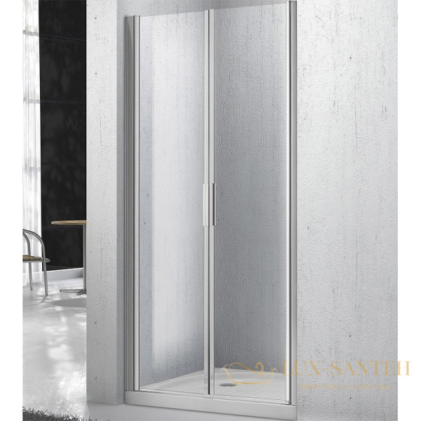 душевая дверь belbagno sela sela-b-2-80-c-cr 80 см профиль хром, стекло прозрачное