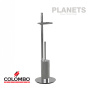 стойка colombo design planets b9807 для унитаза с аксессуарами 72 см, хром