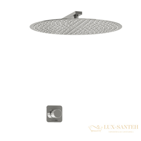 душевая система встраиваемая для душа 400 мм wasserkraft mosel a4651.090.117, хром