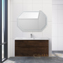 тумба под раковину belbagno marino-h60 marino-h60-1100-2c-so-rw-p 110 см подвесная, rovere moro