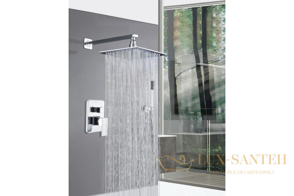 встраиваемый душевой комплект almaes leine tvz-0809 на 2 положения хром.