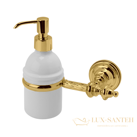 дозатор керамический stil haus giunone g30(16) настенный, золото