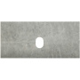 столешница под раковину belbagno kep-90-mgl-w0 90 см, marmo grigio lucido