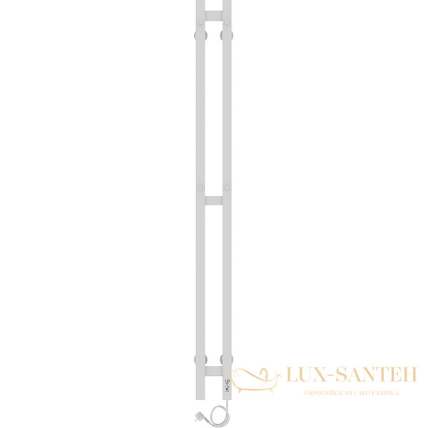 полотенцесушитель с/т laris прайм дуэт чк 80/1200 правый тэн белый 73207362