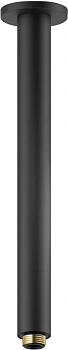 кронштейн для душа nobili rubinetterie, ad138/64bm velvet black матовый, цвет черный