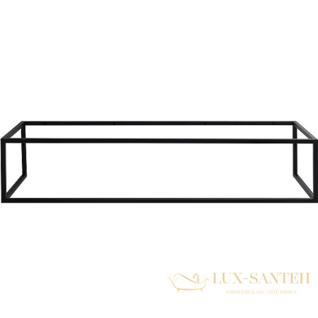 консоль под раковину belbagno etna ek-120-st подвесная, черный матовый