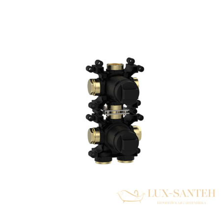 встраиваемая часть almar modular e176906, термостатического смесителя на 2 выхода, вертикальный монтаж